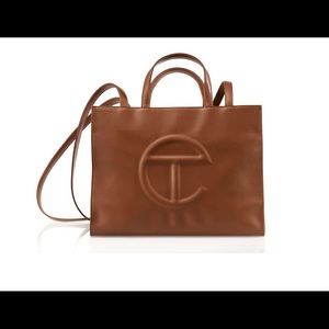 Telfar Medium Tan Shopping Bag